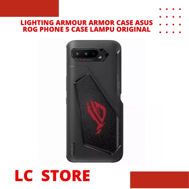 LIGHTING ARMOR CASE ASUS ROG PHONE 5 ORIGINAL ARMOR CASE ROG 5S BNIB