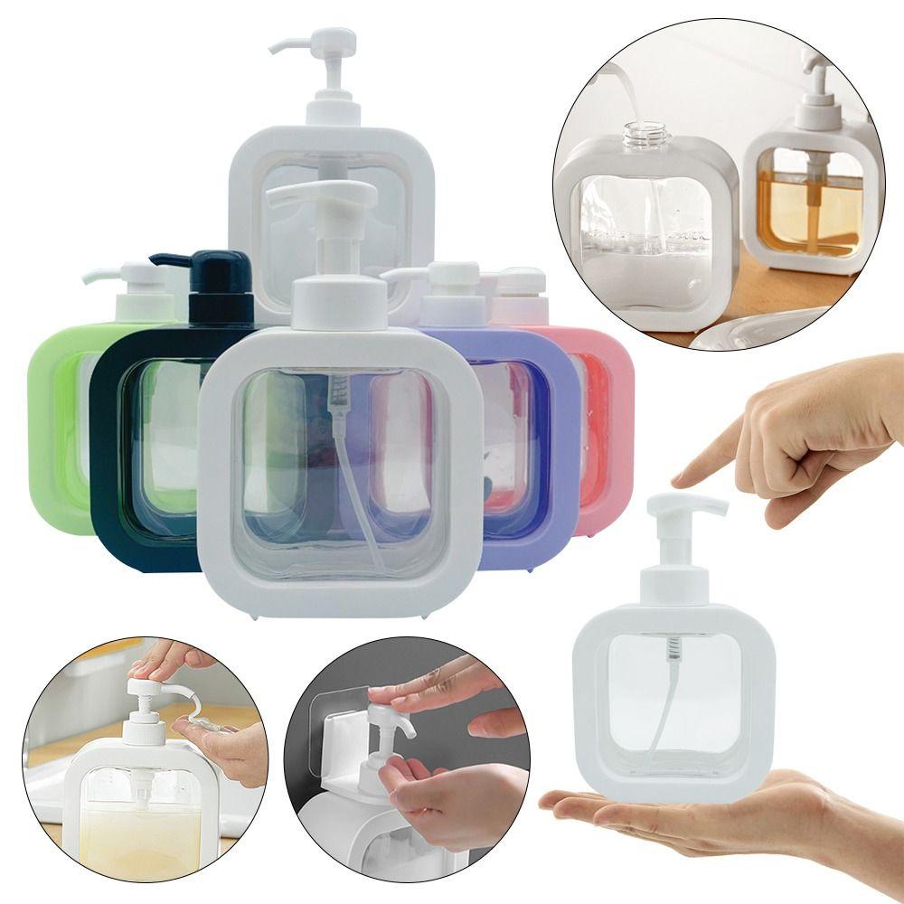 Solighter 500ML Bubbling Bottle 500ML Press Foaming Hand Soap Laundry Kamar Mandi Botol Mandi