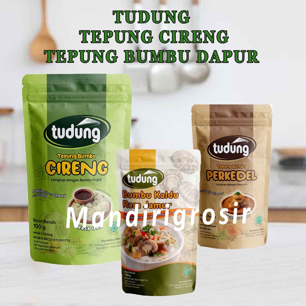 

Tepung Bumbu Dapur * Tudung * Tepung Bumbu * Racikan Bumbu Masak