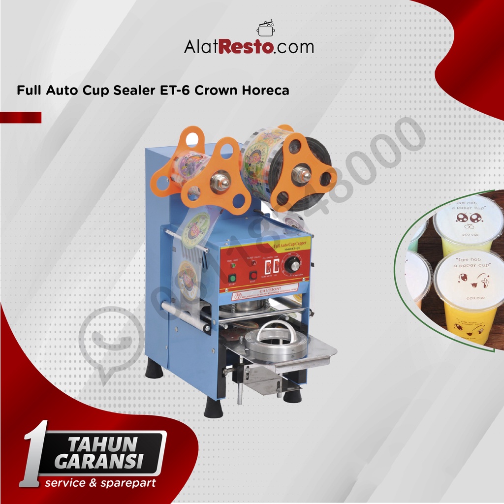 Full Auto Cup Sealer Crown Horeca ET-Q6