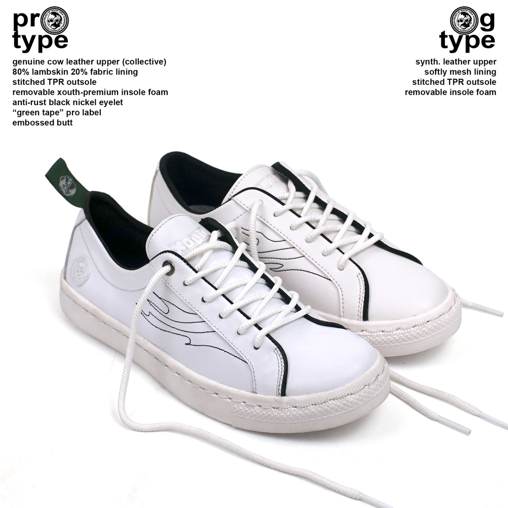 enema classic white - sneakers xouth