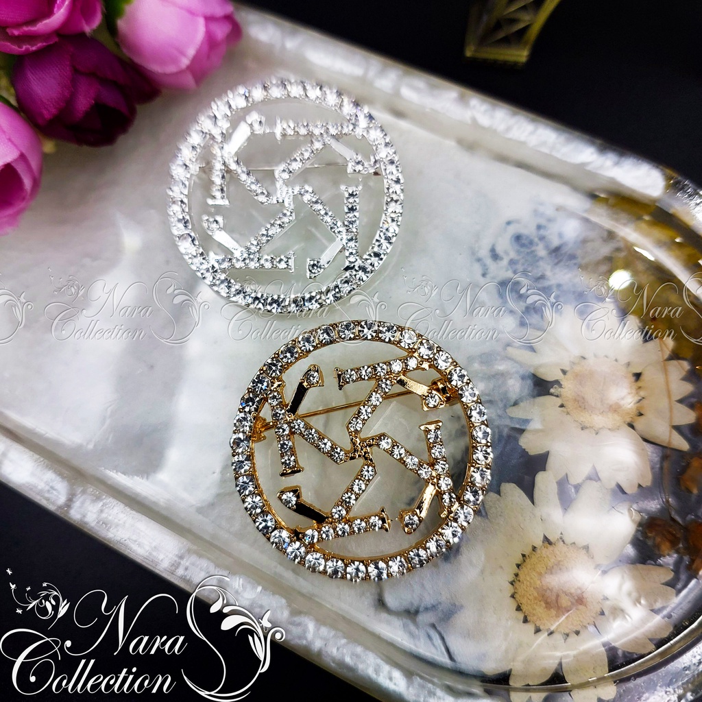 Bros BAHU LOGO Wearing Klambi WK Aksen permata Elegan Nara Collection COD WK-19 WK-20