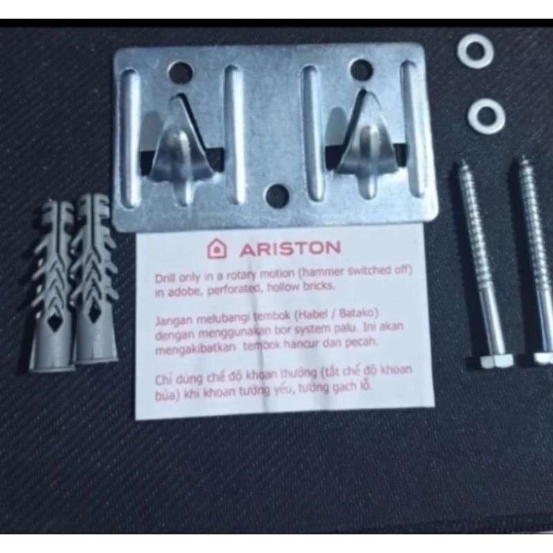 Braket water heater Ariston Besar Tebal dan kokoh Gantungan Pemanas Air panas