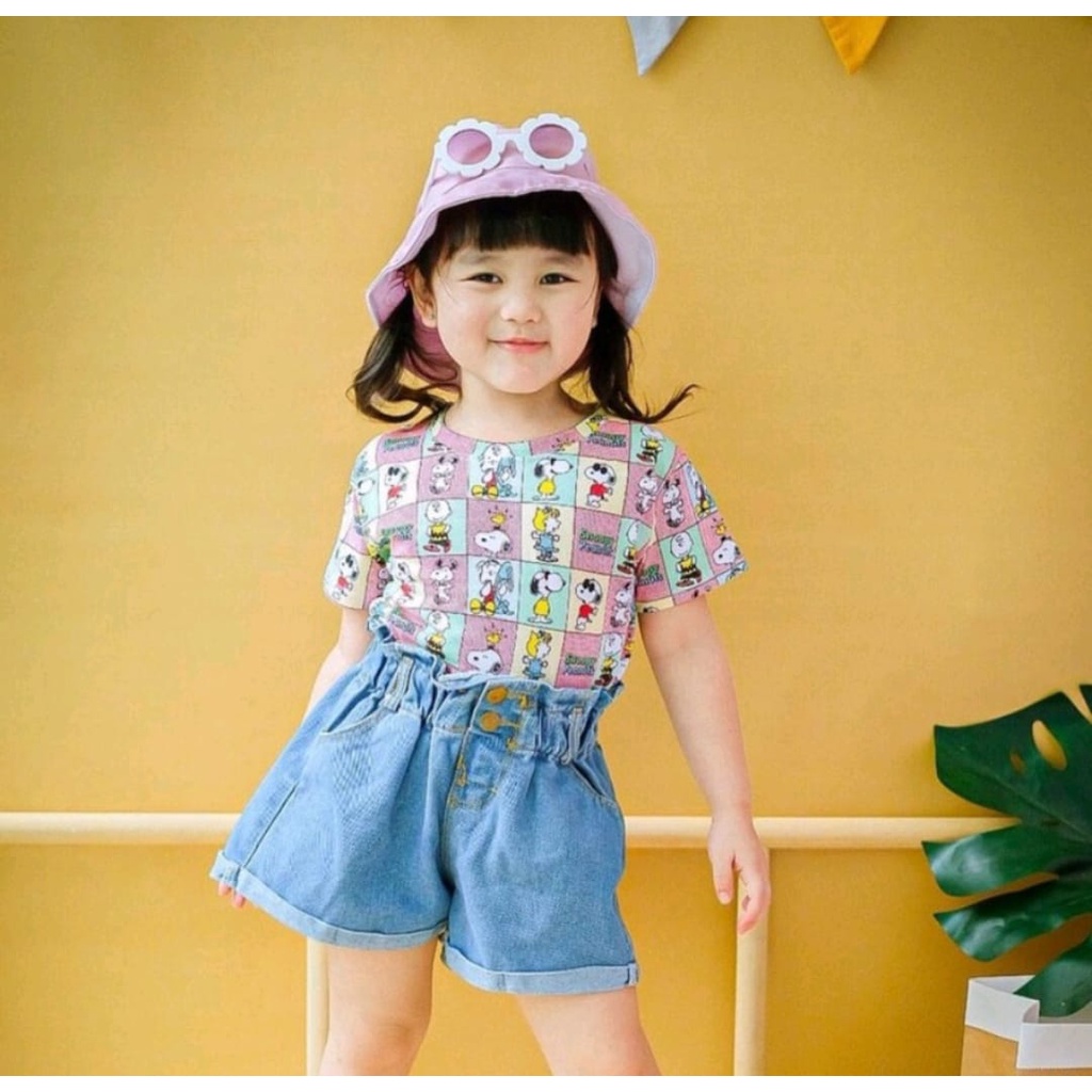 PROMO SETELAN LOLY DENIM ANAK PEREMPUAN 1-4 TAHUN TERBARU DAN TERPOPULER MASA KINI / SETELAN DENIM ANAK