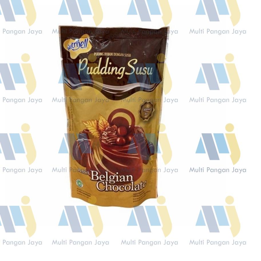 

>XC26619< PUDING NUTRIJEL SUSU BELGIAN CHOCO 130 Gram