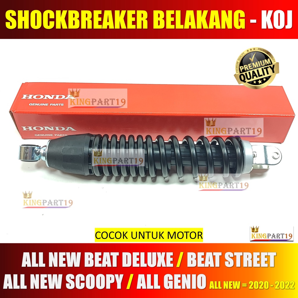 SHOCKBREAKER BELAKANG HONDA GENIO BEAT NEW DELUXE BEAT STREET NEW SCOOPY LED KOJ K0J