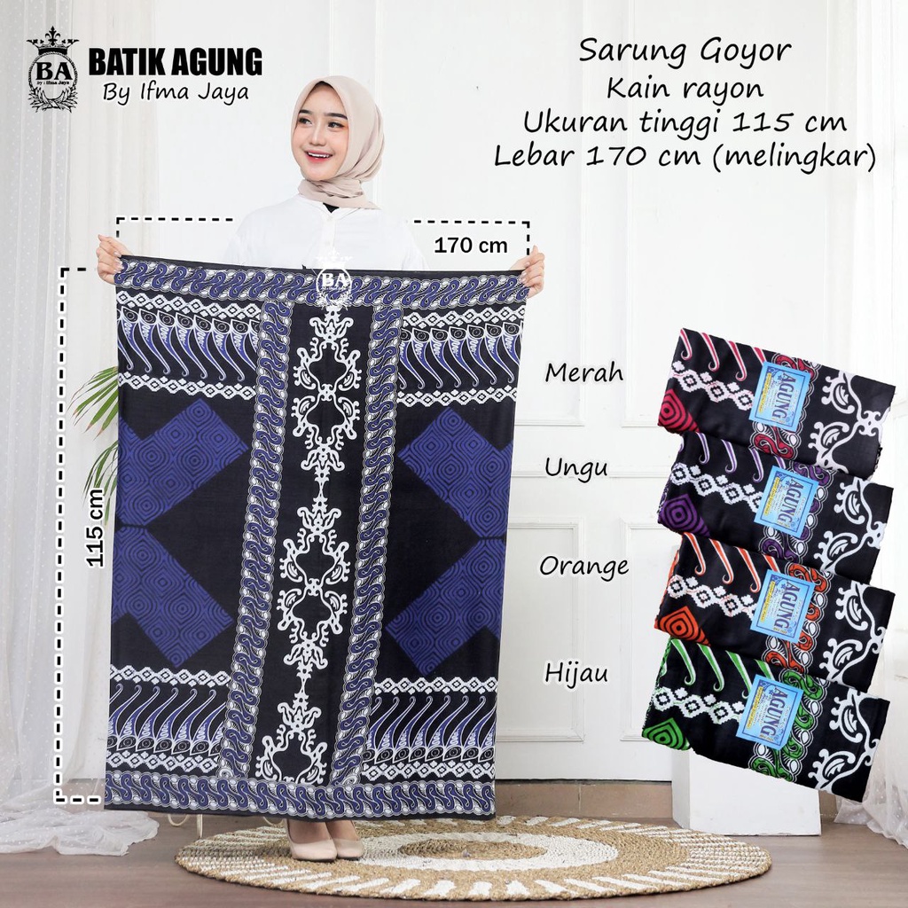 SARUNG GOYOR SANTRI PUTRI MOTIF SILANG WARNA CERAH SARUNG BATIK WANITA SARUNG SANTRI PUTRI SARUNG BATIK PEKALONGAN SARUNG MURAH SARUNG AQIL ORIGINAL GOYOR