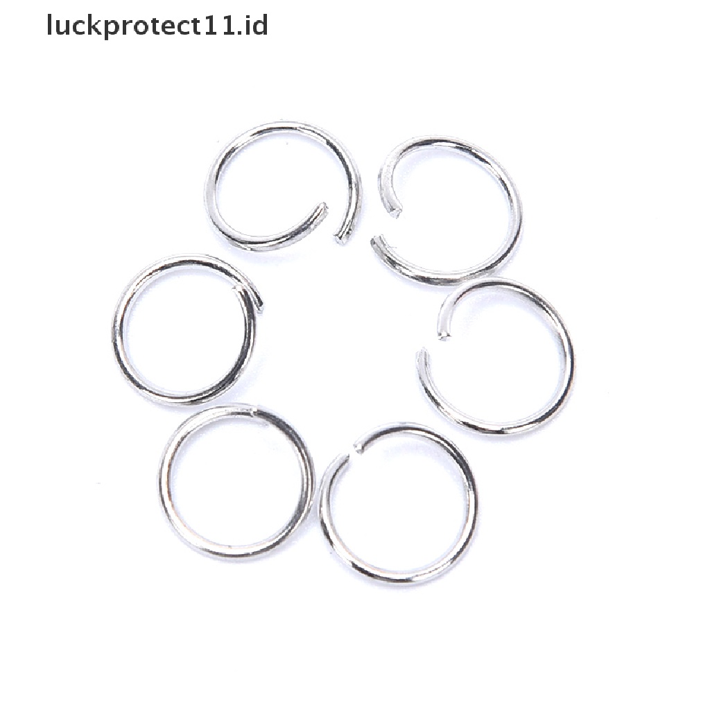 /Fashion Hot// Fashion// 150pcs Gantungan Kunci Dengan Rantai Split Jump Rings with Screw Eye Pins DIY Keychain.