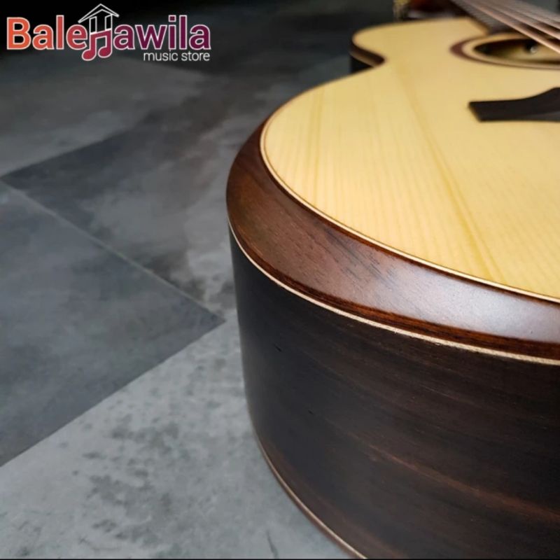 Gitar Akustik Elektrik CRAFTER MINO MACASSAR Solid Brand Korea