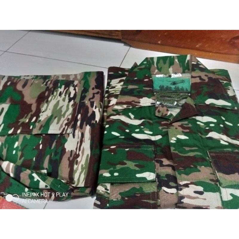 baju pdl tni-ad terbaru/nkri terbaru/pdl kasad