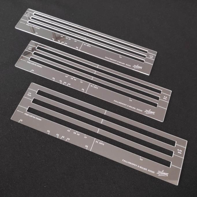

Calligraphy X Ruler / Penggaris Kaligrafi X Ruler - 21Lines