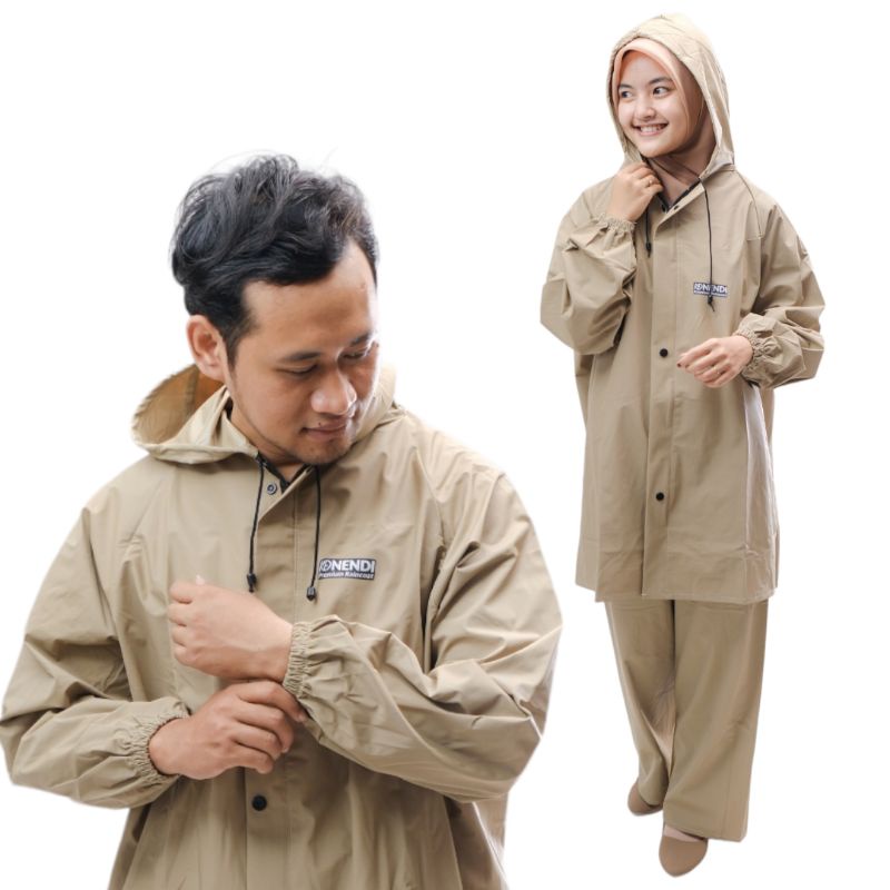 Jas Hujan Raincoat Produk by NENDI Ready 6 Warna Pria dan Wanita