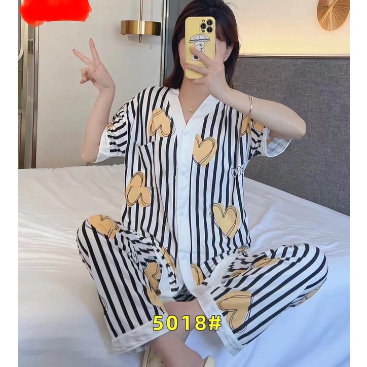 COD Baju Tidur Import Cp / Piyama import wanita / Piyama kekinian