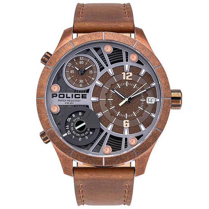 POLICE ORIGINAL PL.15662XSQR/12 JAM POLICE 15662 JAM TANGAN PRIA
