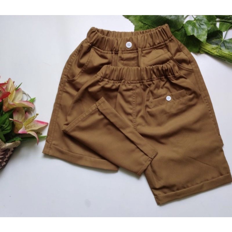 CELANA PENDEK ANAK CHINO TERBARU SIZE 1-10tahun NEW STYLE