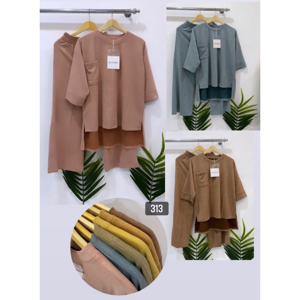 Setelan Kuyifei 313//Setelan rajut premium