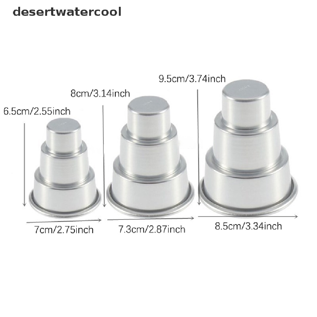 Deid Loyang Kue Mini Tiga Susun Cetakan Puding Muffin Decorag Mold Kitchen Tools Martijn