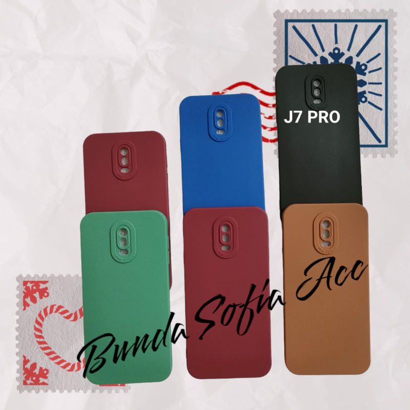 Softcase Pro Camera Samsung J7 PRO TPU Candy pro