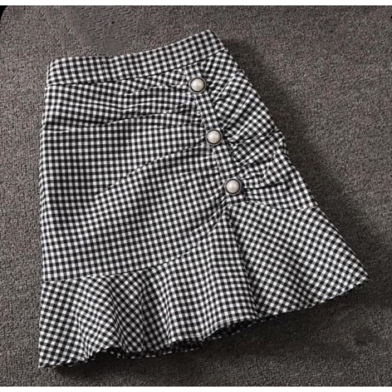 Slim Button Skirt (23)