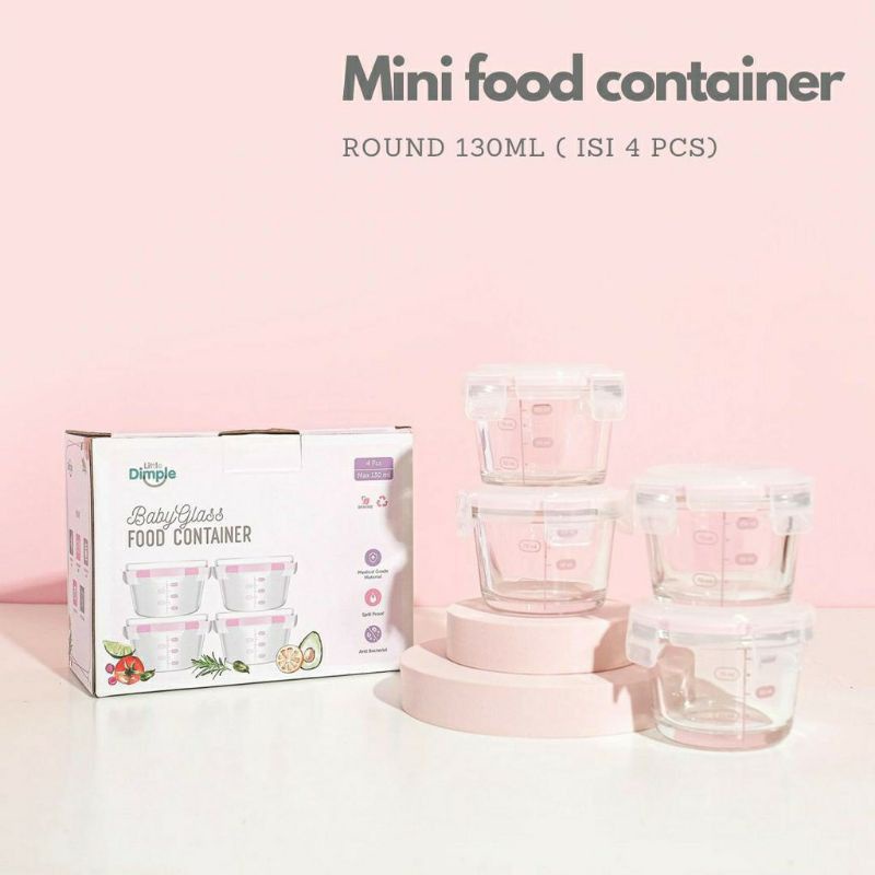 LITTLE DIMPLE FOOD CONTAINER 130ml