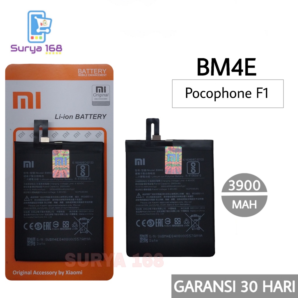 BATTERY BATERAI BATTERE XIAOMI POCOPHONE F1 BM-4E BM4E