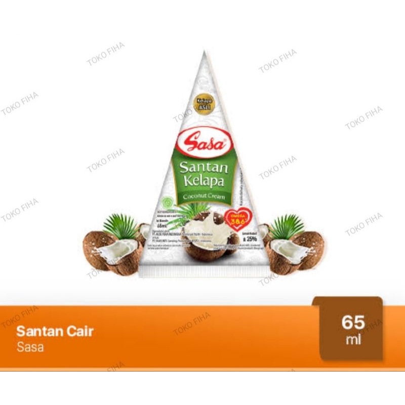 

Sasa Santan Kelapa Cair 65ml
