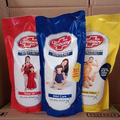 LIFEBUOY Refill 825ml - Sabun Mandi Cair lifeboy