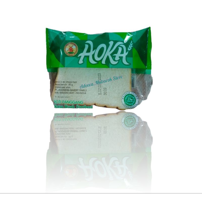 

Roti panggang AOKA /karton isi 60 pcs