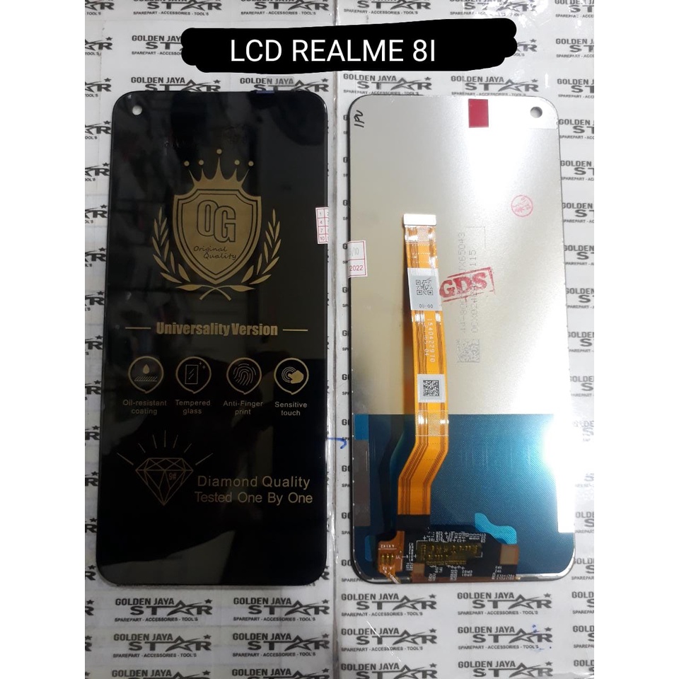 LCD REALME 8I BLACK