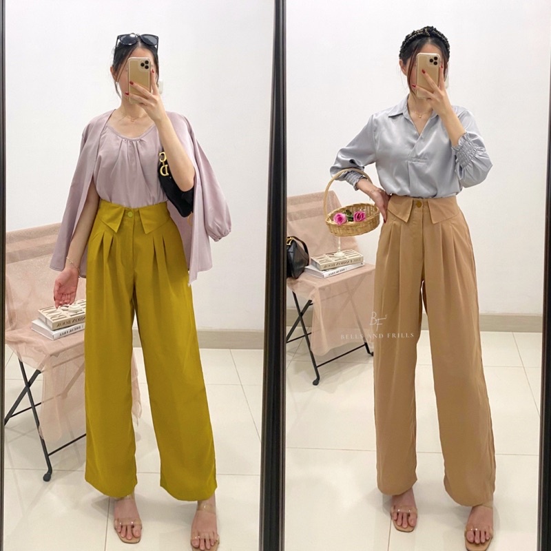 SHURI Pants / Celana Jennie / Long Pants Formal / Korea Kulot P17