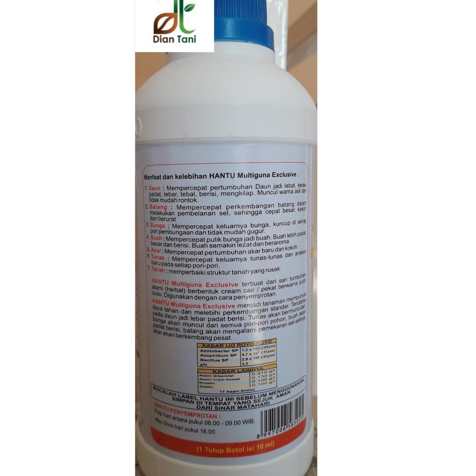 LANGSUNG ATC.. Pupuk hantu  multiguna Pupuk  1 liter Jimmy zpt  hantu tutup biru ijo royo-royo hormo