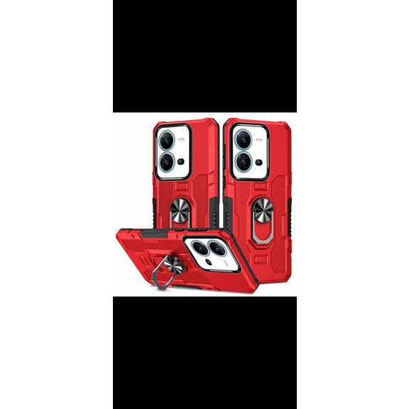 Casing Hp Vivo Y91/Vivo Y91C/Vivo V25/Vivo V25E/Vivo V25 Pro Hard Case Robot Hit Eye Ring