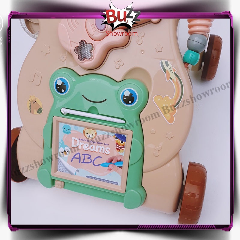 Baby Push Walker Mainan Dorong Anak Bayi Botol Pemberat Mini Car
