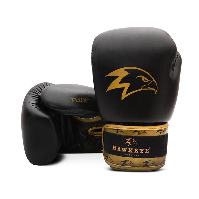 Hawkeye Boxing Glove The Gold Midnight Black 10 oz - Sarung Tinju
