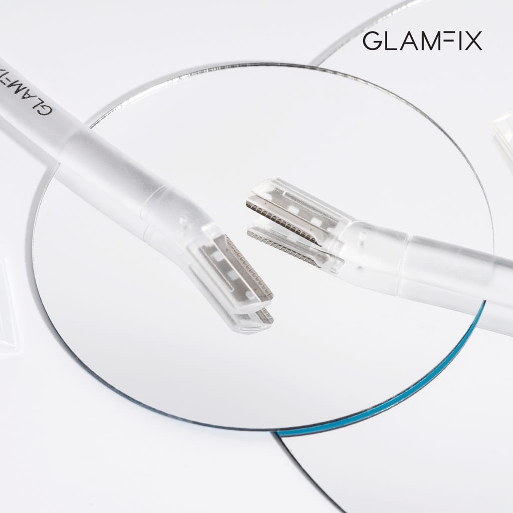 Glamfix Eyebrow Trimmer - Pisau Cukur Alis Isi 2pcs