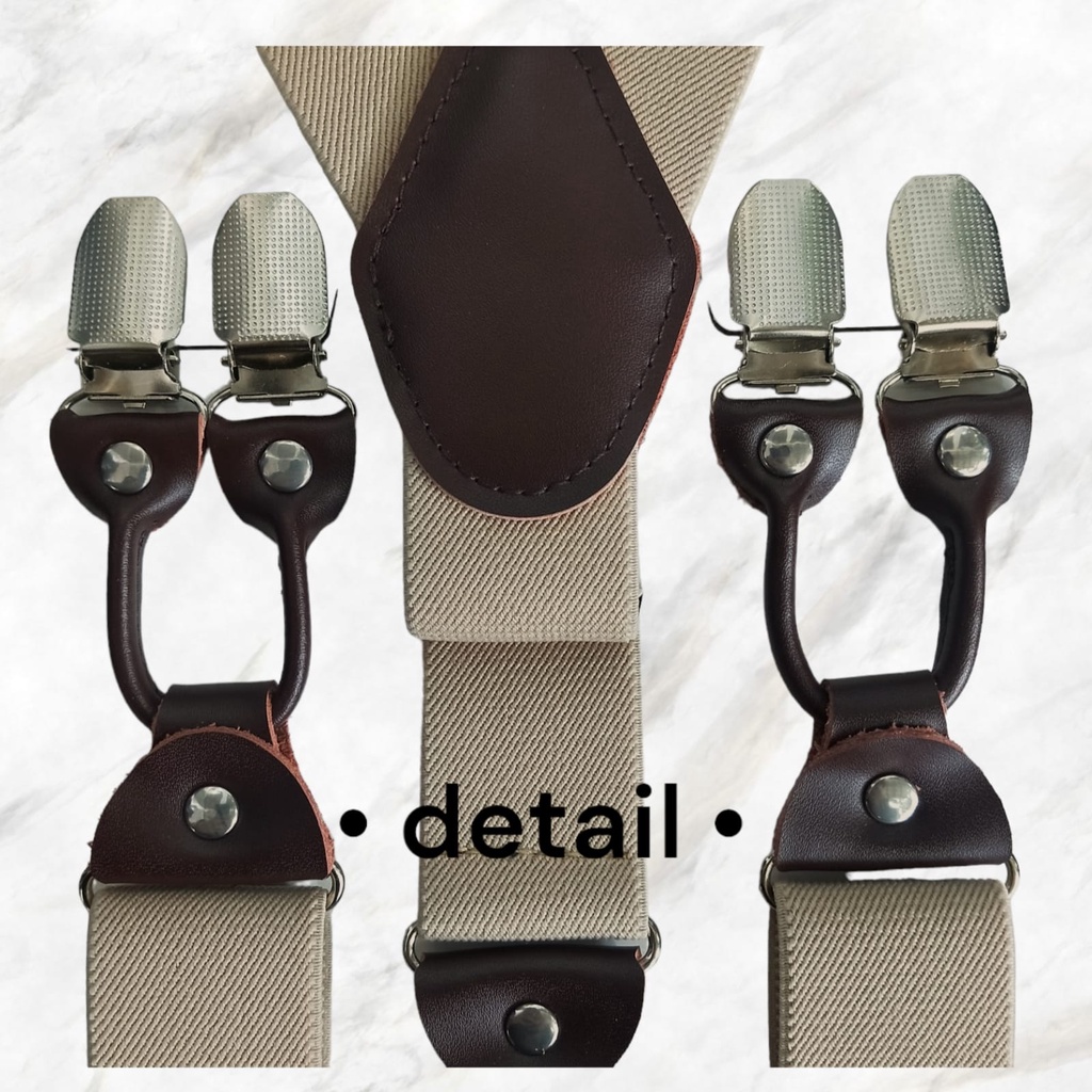 Suspender import premium quality ukuran 3,5