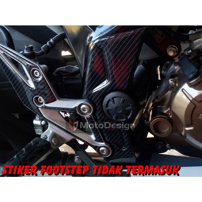 Stiker Timbul Carbon Protector Frame Pad Rangka NEW CBR150R CBR 150 R