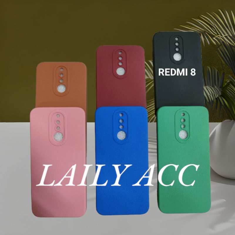 SOFT CASE MACARON PRO CAMERA REDMI 8 SILIKON CANDY 3D TPU