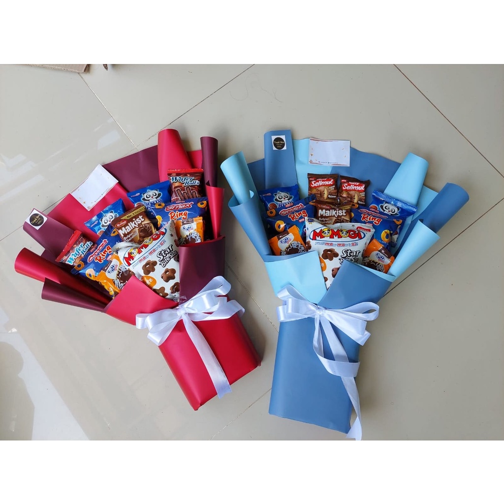 

Bouquet snack murah untuk hadiah wisuda/ulang tahun/anniversarry