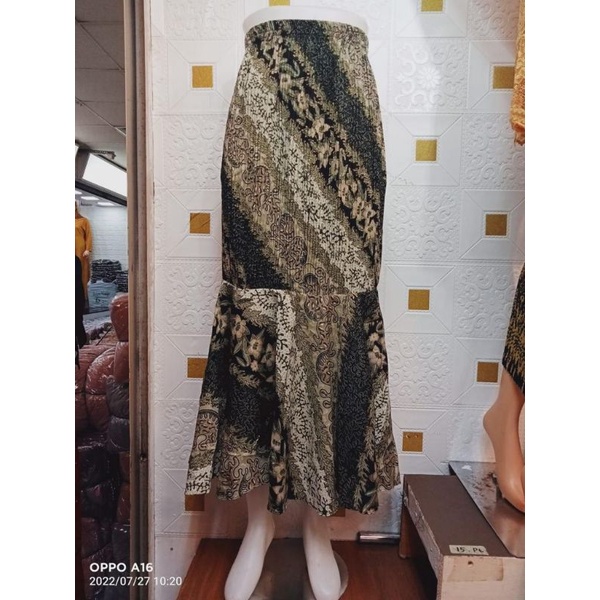 Realpict rok duyung prisket batik//rok batik modern//rok prisket//rok duyung batik