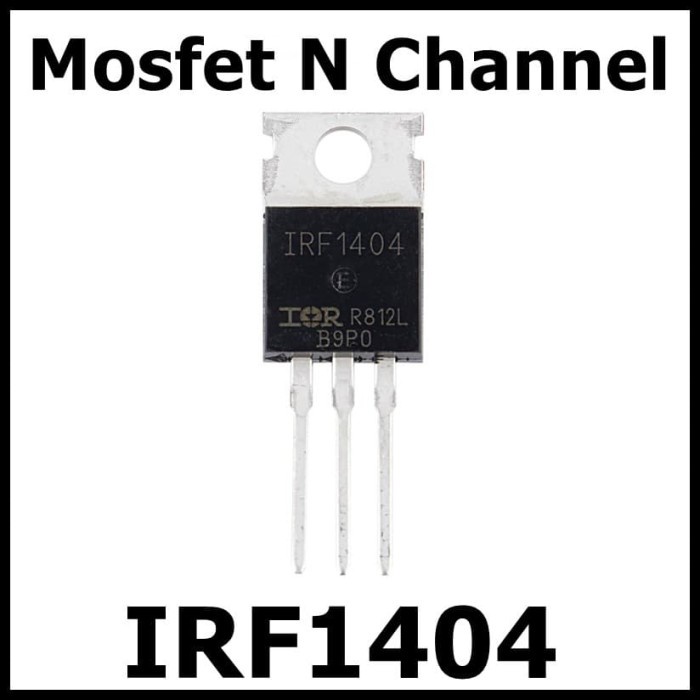 IRF1404 mosfet 40V 202A IRF 1404 cocok untuk inverter