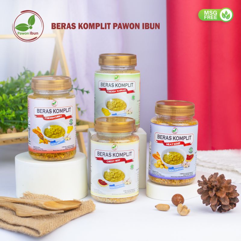 Beras Komplit Cheesy Beef Pawon Ibun