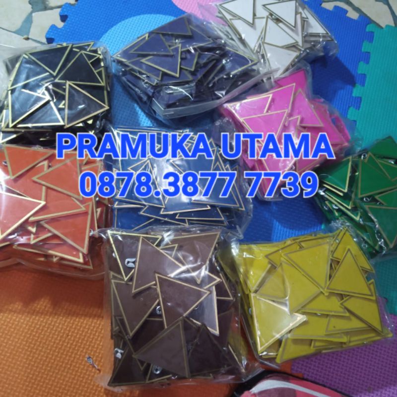 Pin barung mika bijian (ready10 warna)