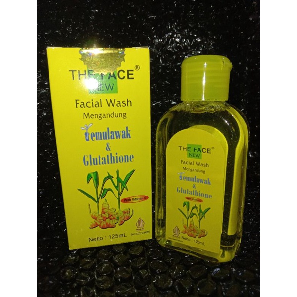 FACE WASH TEMULAWAK BOTOL ORIGINAL BPOM