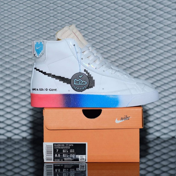 Sneakers Sepatu Nike Blazer Mid 77 Vintage Have A Good Game Branded