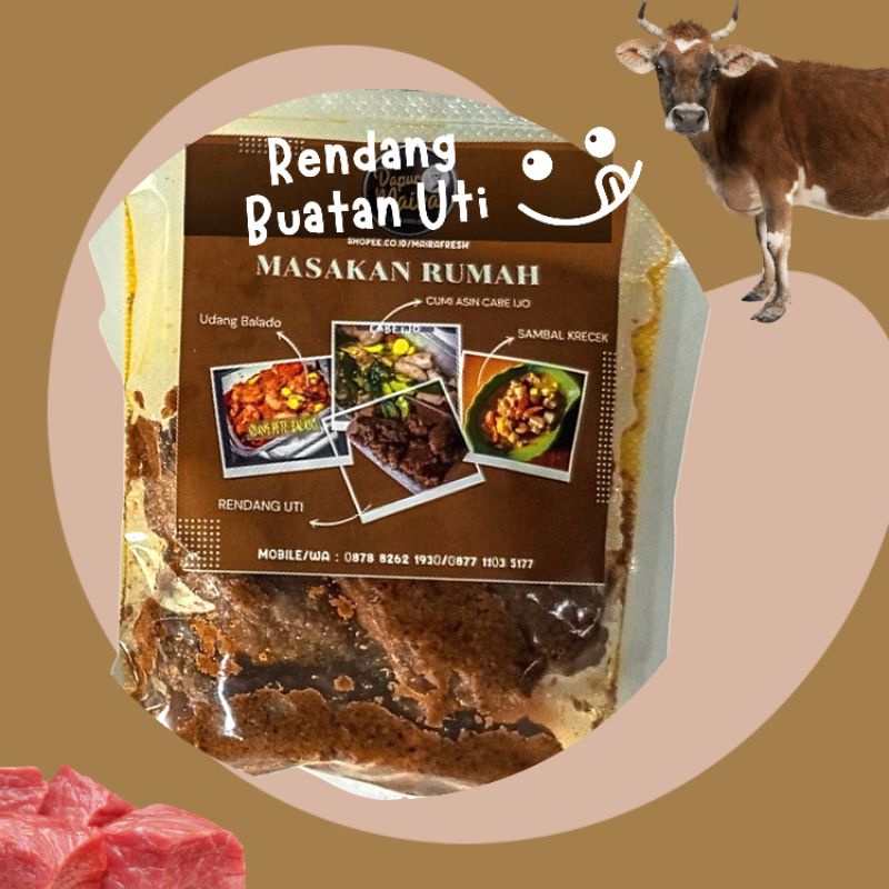 

RENDANG UTI MASAKAN RUMAH TINGGAL MAKAN ANTI BIKIN DAPUR KOTOR ATAU TANGAN MELEPUH KEPANASAN DAN KAKI BENGKAK KRN PROSES MASAK YG LAMA
