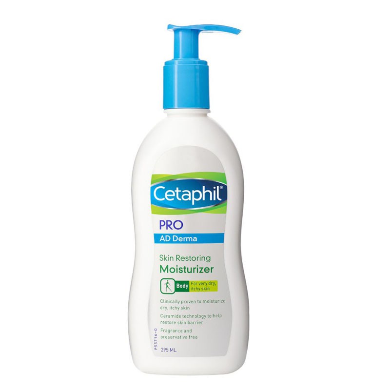 Cetaphil Pro Ad Derma Skin Restoring Wash / Moisturizer