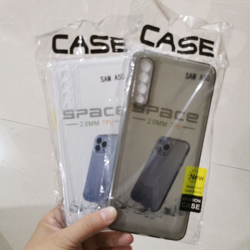 CASE SAMSUNG A50 / A50S / A30S CASE CLEAR AIRGBAG BENING PROTEC CAMERA