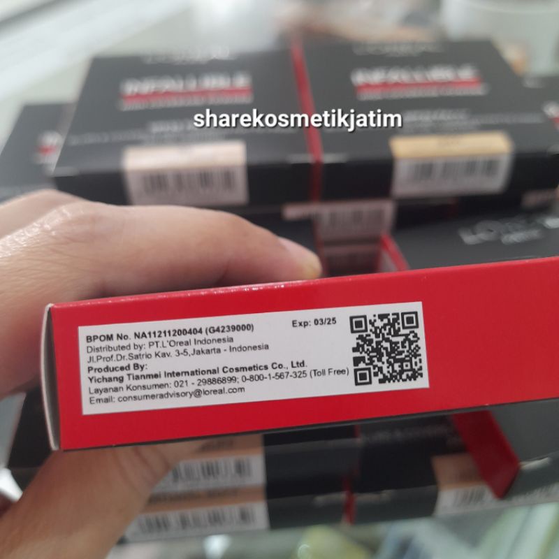 (Original) Loreal Paris Infallible Oil Killer High Coverage Powder 95 110 123 128 240