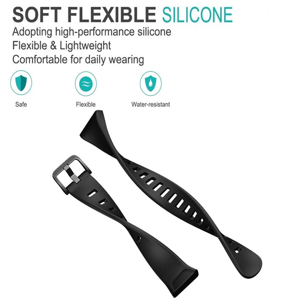 Strap Huawei Band 6/7 Tali Silikon Honor Band 6 Sports Soft Replacement Bracelet